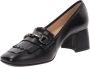 Nerogiardini Leren Hoge Hakken Schoenen Vrouwen Black Dames - Thumbnail 4