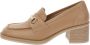 Nerogiardini Leren Hoge Hakken Schoenen voor Vrouwen Beige Dames - Thumbnail 5