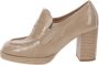 Nerogiardini Leren Hoge Hakken Schoenen Vrouwen Beige Dames - Thumbnail 14