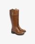 Nerogiardini Leren laarzen met decoratieve gesp Brown Dames - Thumbnail 3
