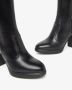 Nerogiardini Leren laarzen met decoratieve rits en NG-logo Black Dames - Thumbnail 9