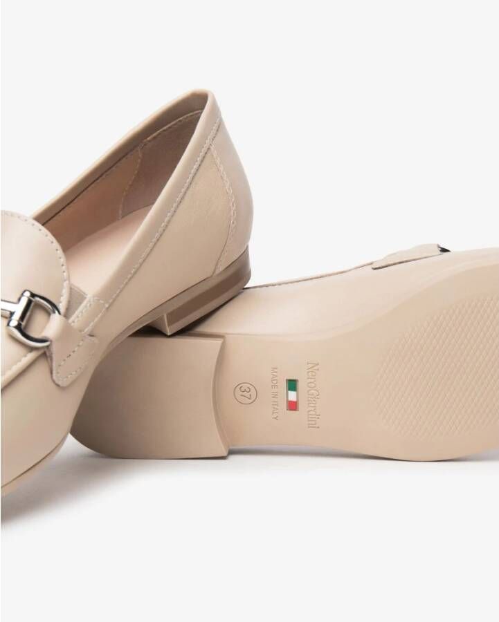 Nerogiardini Leren loafers met klem