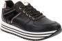 Nerogiardini Leren Meisjes Sneakers Stijlvol Comfort Black Dames - Thumbnail 3