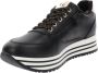 Nerogiardini Leren Meisjes Sneakers Stijlvol Comfort Black Dames - Thumbnail 5