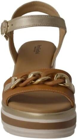 Nerogiardini Leren Sleehak Sandalen