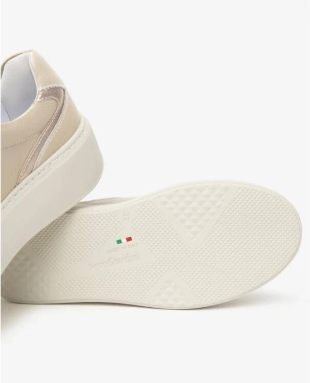 NeroGiardini Arold Lunare Sneaker Met Zwarte Handschoenen En Schitterend Platform Streetwear Vrouwen - Foto 18