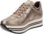 Nerogiardini Leren Sneakers voor Vrouwen Brown Dames - Thumbnail 4