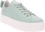 Nerogiardini Leren Sneakers voor Vrouwen Green Dames - Thumbnail 3