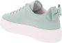 Nerogiardini Leren Sneakers voor Vrouwen Green Dames - Thumbnail 7