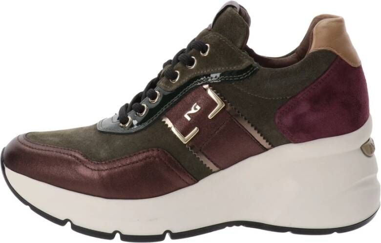 Nerogiardini Leren Sneakers voor Vrouwen Multicolor Dames