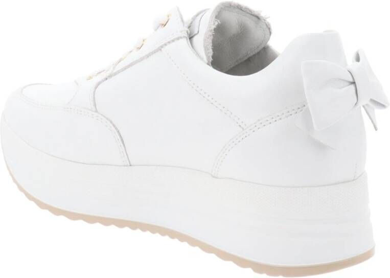 Nerogiardini Leren Sneakers voor Vrouwen White Dames