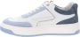 Nerogiardini Leren Vetersneakers voor Dames White Dames - Thumbnail 5
