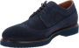 Nerogiardini Leren Veterschoenen Blue Heren - Thumbnail 8