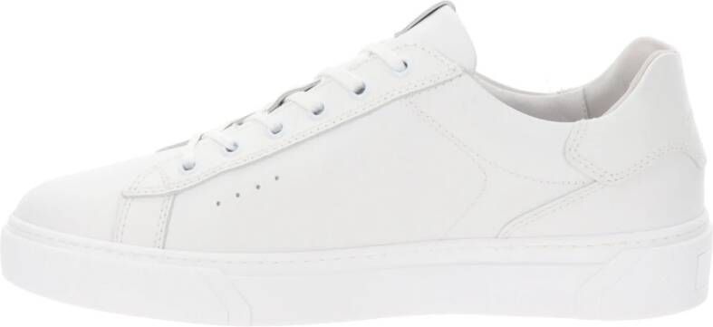 Nerogiardini Leren Veterschoenen voor Heren White Heren