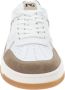 Nerogiardini Leren Vetersneakers Beige - Thumbnail 4