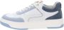 Nerogiardini Leren Vetersneakers voor Dames White Dames - Thumbnail 13