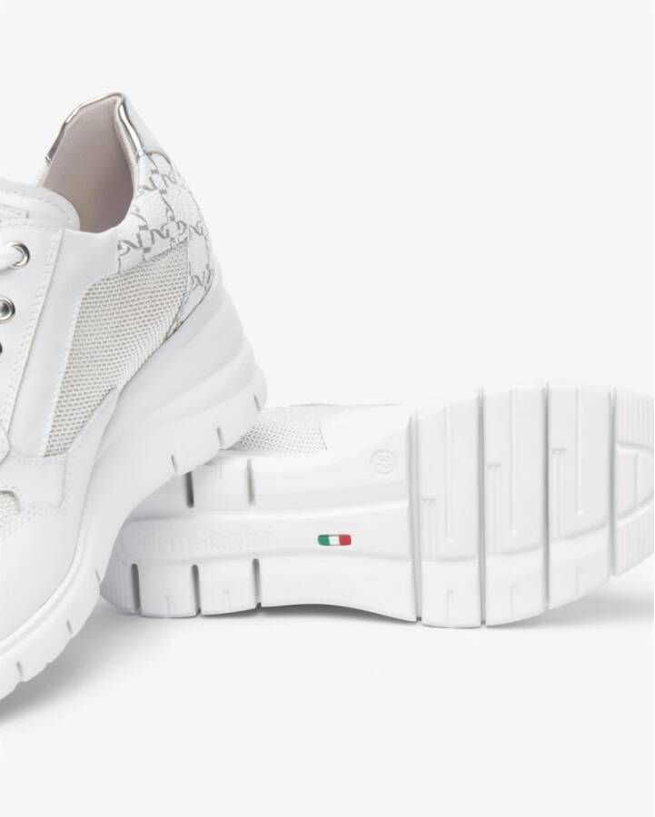 Nerogiardini Leren Wedge Sneakers