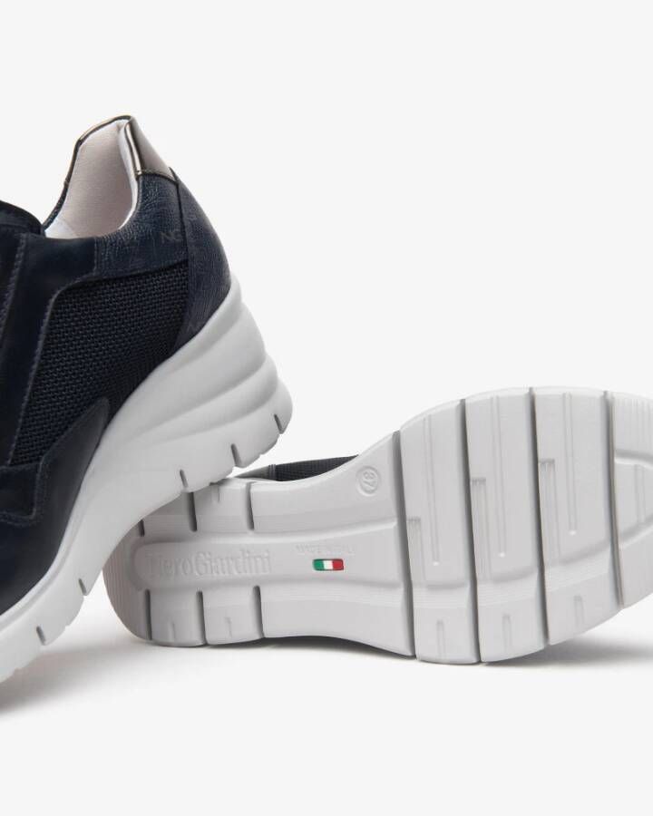 Nerogiardini Leren Wedge Sneakers