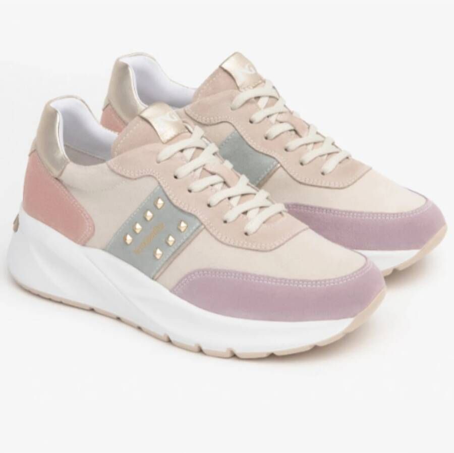Nerogiardini Lila Sneakers Stijlvol en Comfortabel Multicolor Dames