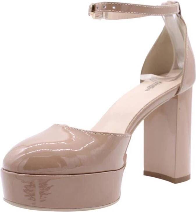 Nerogiardini Mary Jane Pump Bono Beige Dames