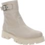 Nerogiardini Meisjes Leren Enkellaarsjes Beige Dames - Thumbnail 3