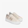 Nerogiardini Beige Lage Sneakers met Goudkleurige Accenten Beige Dames - Thumbnail 6