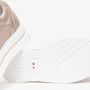 Nerogiardini Metallic Leren Sneakers met Ademende Mesh Inzetstukken - Thumbnail 2