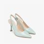 Nerogiardini Mint slingback sandalen Green Dames - Thumbnail 3