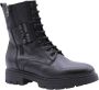 Nerogiardini Zwarte Biker Boots met Stijlvolle Vetersluiting Black Dames - Thumbnail 27