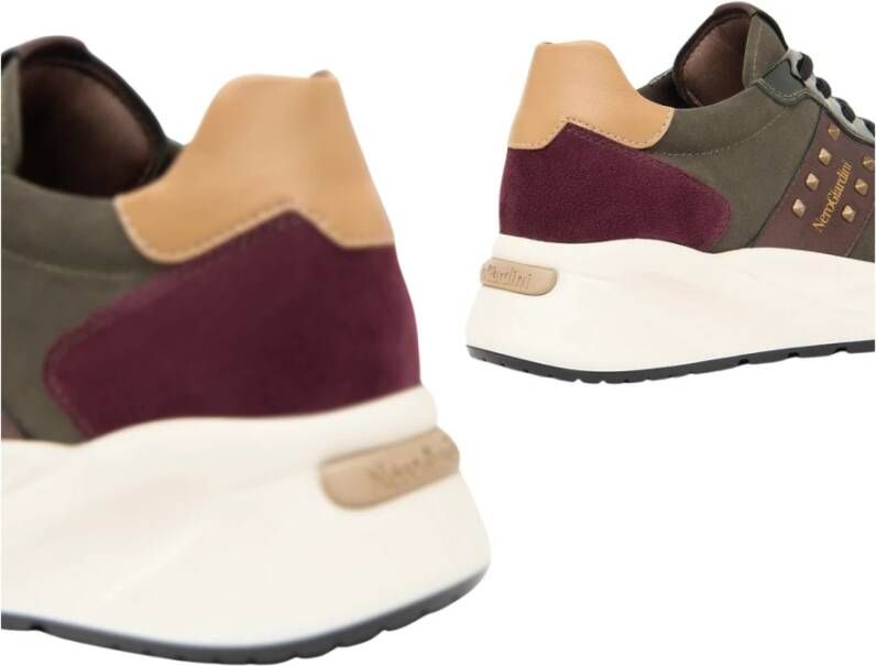 Nerogiardini Multicolor Veterschoen met Sleehak Multicolor Dames