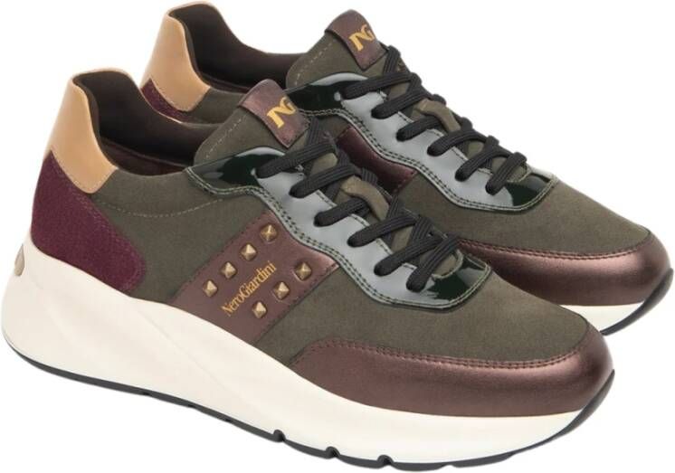 Nerogiardini Multicolor Veterschoen met Sleehak Multicolor Dames