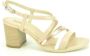 Nerogiardini Nude combi bandjes Sand DH 5cm Beige Dames - Thumbnail 2