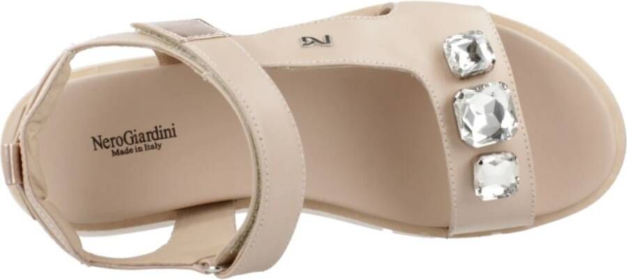 Nerogiardini Plateau Sandalen Beige Dames