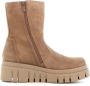 Nerogiardini Platform Dames Enkellaarzen Zwart Beige Dames - Thumbnail 7
