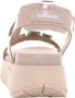 Nerogiardini Platform Sandalen voor Vrouwen Beige Dames - Thumbnail 17