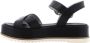 Nerogiardini Platform Sandalen voor Vrouwen Black Dames - Thumbnail 4