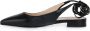 Nerogiardini Platte sandalen Black Dames - Thumbnail 3