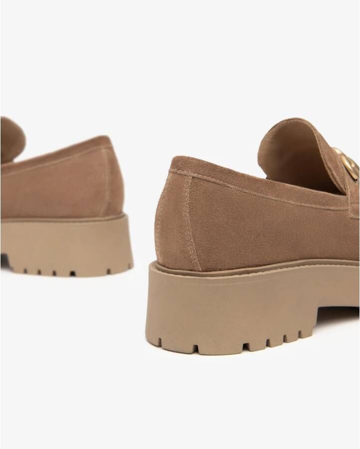Nerogiardini Platte Schoenen Lage Hak