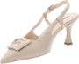 Nerogiardini Leren hoge hakken voor vrouwen Beige Dames - Thumbnail 4