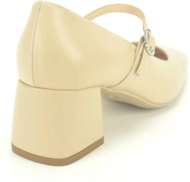 Nerogiardini Pump + Riem 4cm Beige Dames