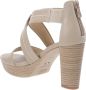 Nerogiardini Hoge hak sandalen voor vrouwen Beige Dames - Thumbnail 8