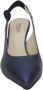 Nerogiardini Blauwe Gelamineerde Slingback Sandalen - Thumbnail 4