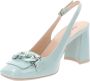 Nerogiardini Leren Hoge Hakken Elegante Stijl Green Dames - Thumbnail 13