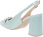 Nerogiardini Leren Hoge Hakken Elegante Stijl Green Dames - Thumbnail 15
