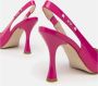 Nerogiardini Fuchsia Patent Slingback Sandalen Pink Dames - Thumbnail 23