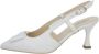 Nerogiardini Witte Nappa Slingback Sandalen White Dames - Thumbnail 6