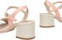 Nerogiardini Beige Sandaal met Strass Gesp Beige Dames - Thumbnail 6