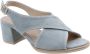 Nerogiardini Hoge hak sandalen voor vrouwen Gray Dames - Thumbnail 8