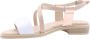 Nerogiardini Lage hak sandalen voor vrouwen White Dames - Thumbnail 4