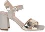 Nerogiardini Sandalen met hoge hakken Beige Dames - Thumbnail 3